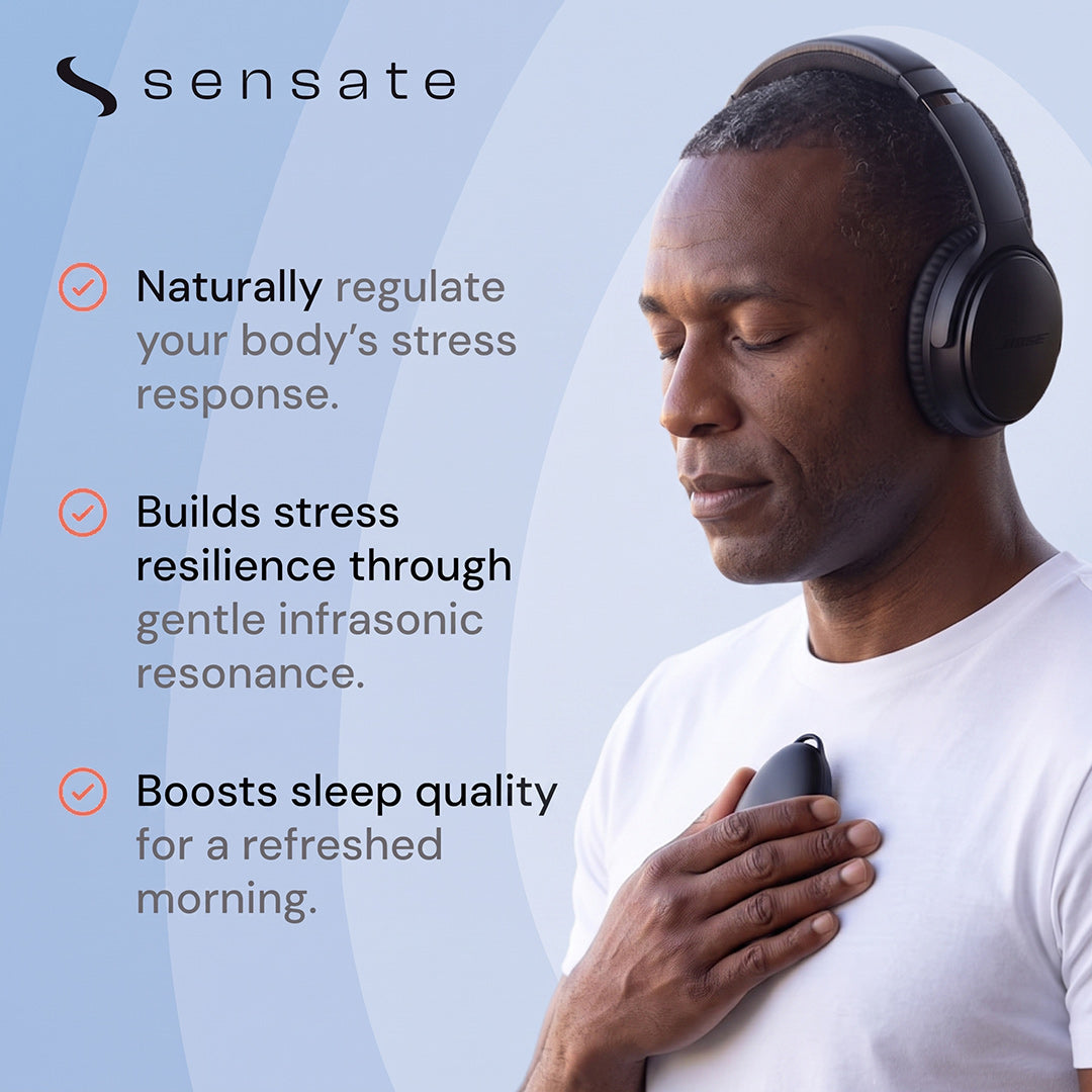 How Sensate works — sonic resonance felt through the chest