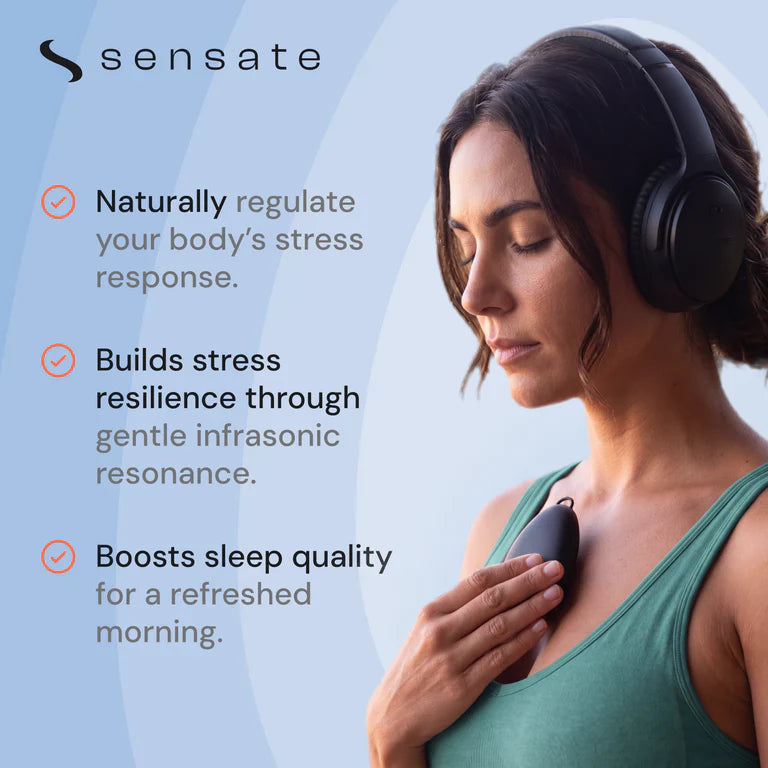 Sensate 2 vibration-based nervous system relaxation device